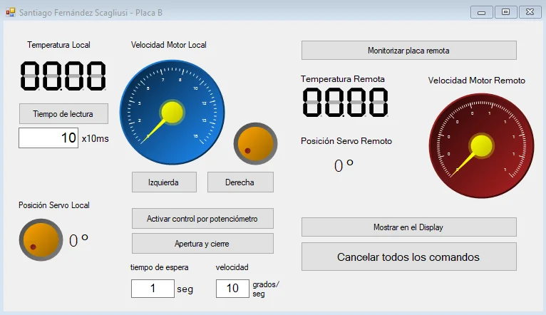 GUI for Temperature Control